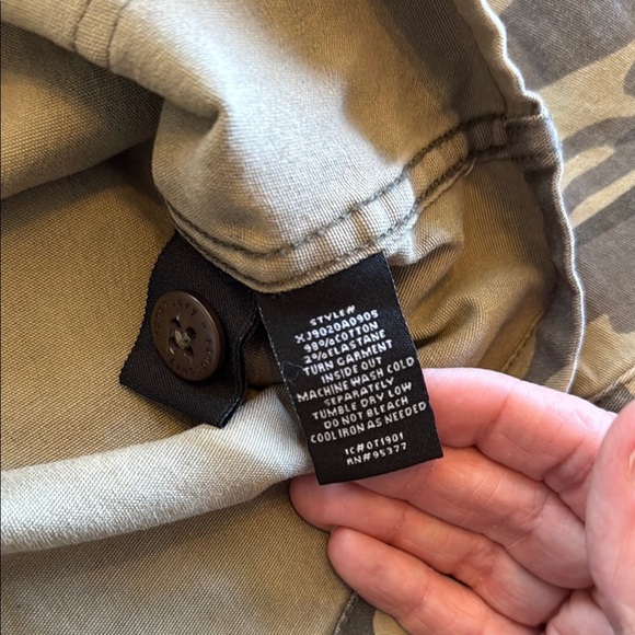 Sanctuary Women’s Camouflage Button-Up Jacket Size M - Picture 8 of 10